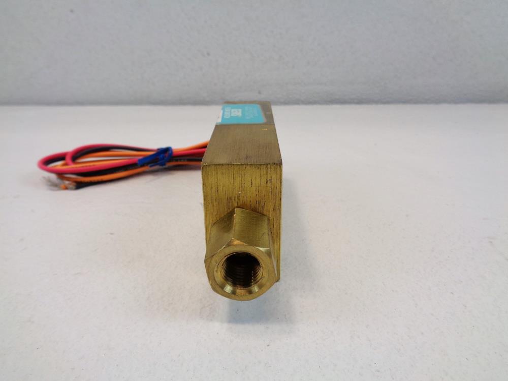 IMO Gems Sensor Piston-Type Flow Switch, FS-925, 72516, Brass